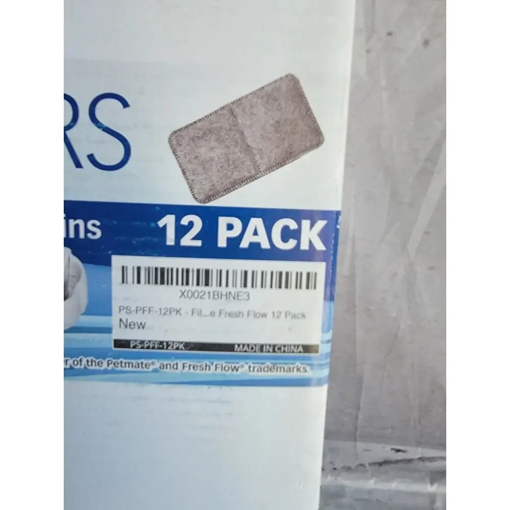 PET STANDARD Water Filters Petmate Fresh Flow Pet Fountains 12 Pack Filters New